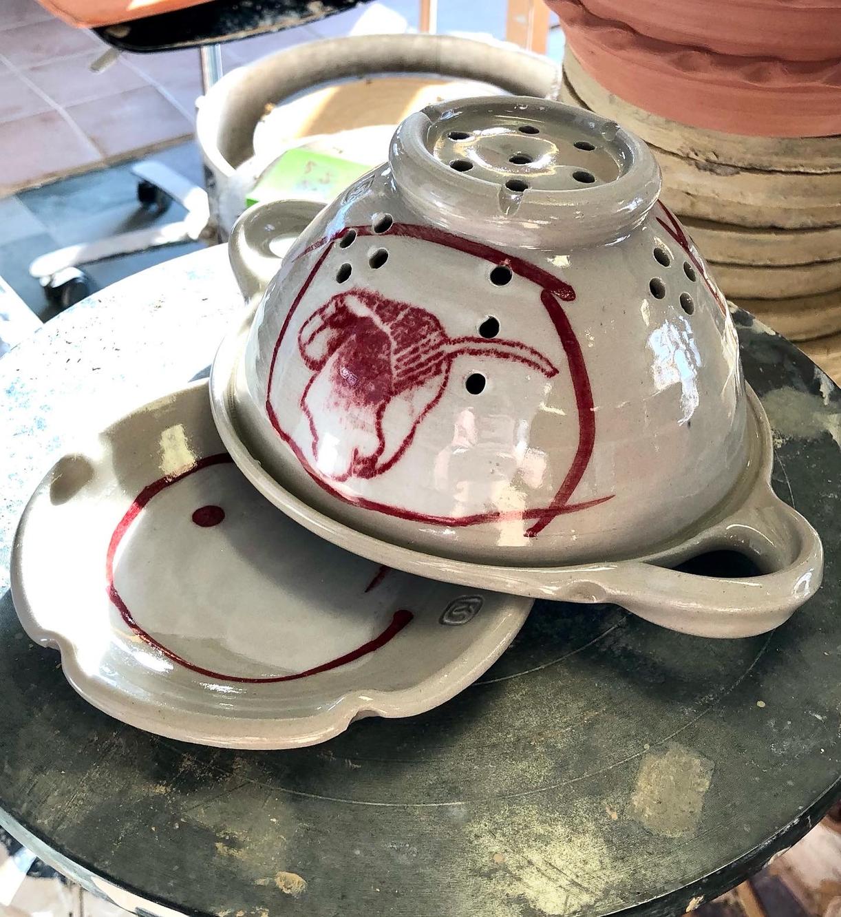 Durkslag keramik
